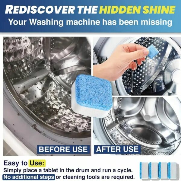 Washing Machine Cleaner Descaler, Washing Machine Cleaning Tablets