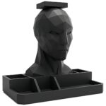 Low Poly Headphone Stand Desktop Organizer Phone Holder Accessory Lazy Person Must Have Computer Peripheral Gadget