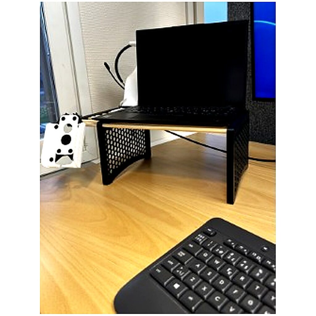 Laptop Stand Desk Phone Holder Earbud Stand Mobile Holder Accessory Support Stable Desktop Support