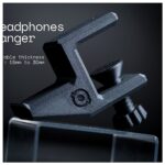 Headphone Holder Stand Organizer Desktop Phone Earbud Rack Mount Accessory Shelf Support Ideal for Desk Car