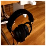 Foldable Headphone Organizer Stand Desk Storage Rack Phone Holder Protection Case Mobile Stand Accessory Lazy Person Gadget