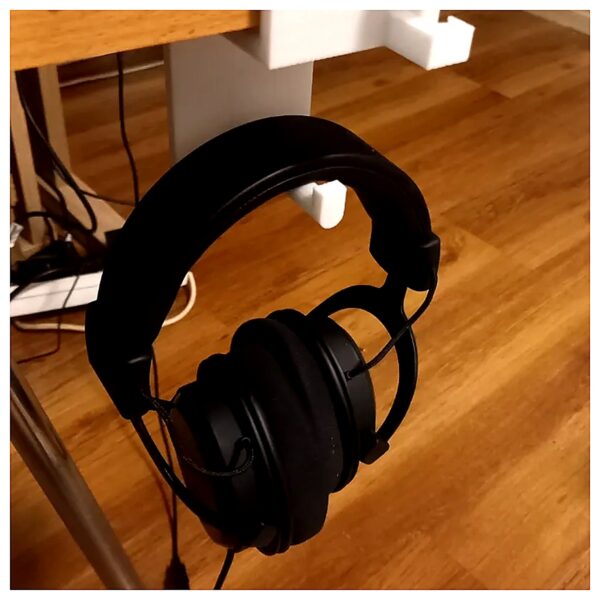 Foldable Headphone Organizer Stand Desk Storage Rack Phone Holder Protection Case Mobile Stand Accessory Lazy Person Gadget