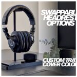 Minimalist Headphone Stand with Tray Desk Organizer Lazy Person Gadget Ear Protection Desktop Shelf Simple Design