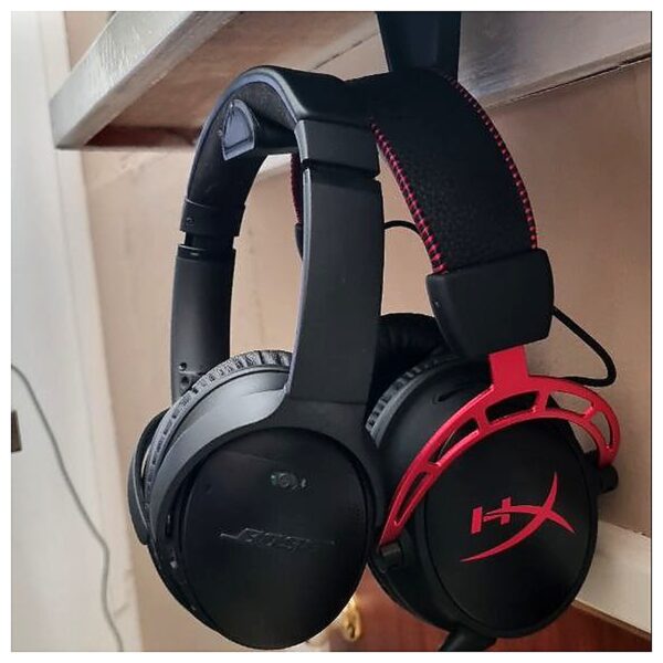 Long Table Under Desk Headphone Holder Desktop Organizer Phone Stand Lazy Holder Lazy TV Desktop Storage Phone Accessory