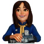 Radiation Lucy Half Body Figure Earbud Holder Phone Stand Mobile Holder Desktop Stand Anime Accessory Radiation Fan