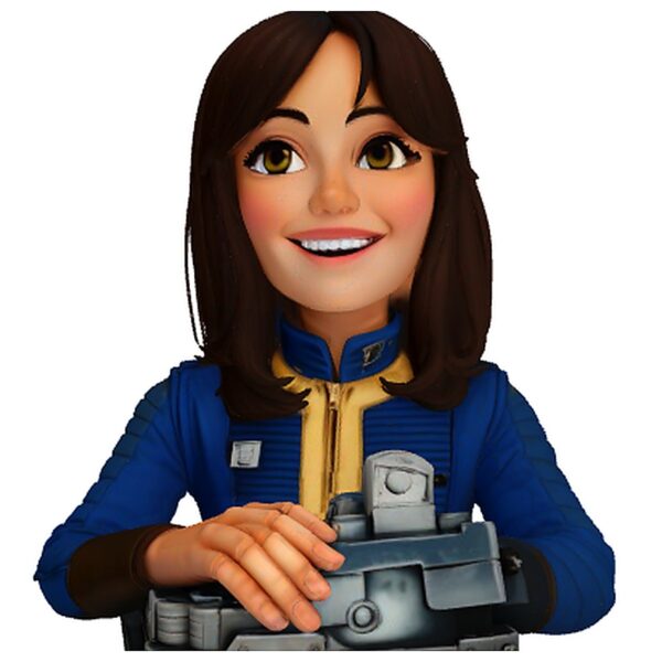 Radiation Lucy Half Body Figure Earbud Holder Phone Stand Mobile Holder Desktop Stand Anime Accessory Radiation Fan