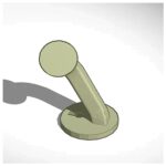 Headphone Holder Earbud Grip Nail Style Phone Stand Accessory Mobile Holder Bracket Anti Drop Stand Phone Support
