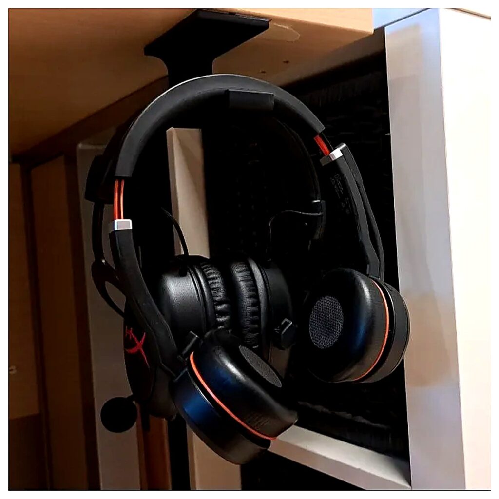 Headphone Holder Stand Earbud Holder Desktop Stand Mobile Phone Headphone Support Lazy Earphone Rack