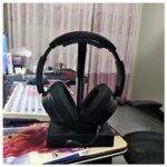 Headphone Holder Stand Phone Stand Clip Mount Accessory Support Earbuds Charging Dock Holder