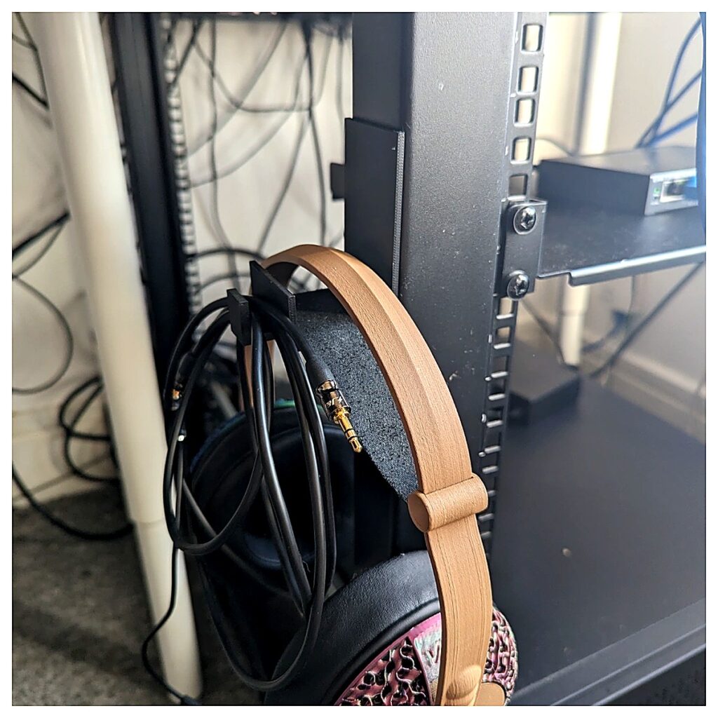 Server Rack Headphone Mounts Computer Racks Studio Monitor Brackets Support Accessories Compatible with StarTech Office Recording
