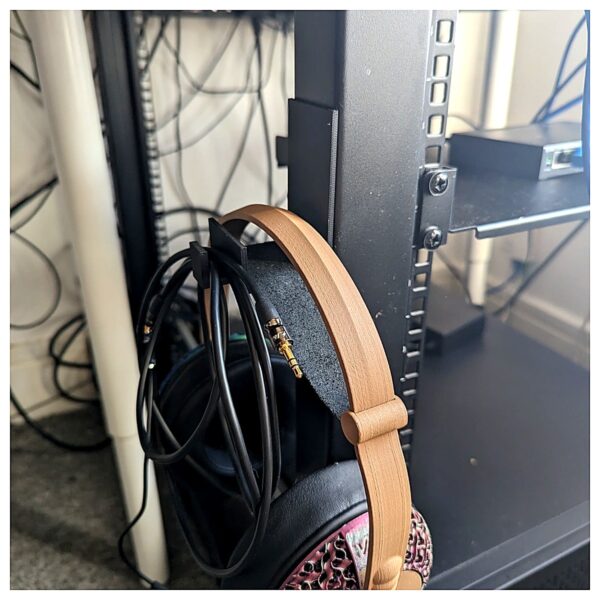 Server Rack Headphone Mounts Computer Racks Studio Monitor Brackets Support Accessories Compatible with StarTech Office Recording