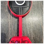 Squid Game Soldier Mask Headphone Holder Phone Stand Mobile Accessory Mount Bracket Support