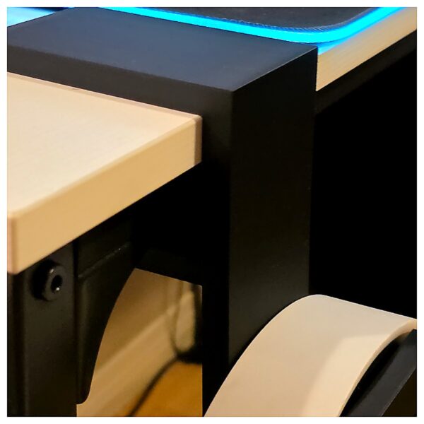 Headphone Holder Phone Stand Desk Mount Earbud Holder Mobile Stand Adjustable Phone Support Accessory Holder for Desk Phone Stand