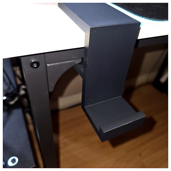 Headphone Holder Phone Stand Desk Mount Earbud Holder Mobile Stand Adjustable Phone Support Accessory Holder for Desk Phone Stand