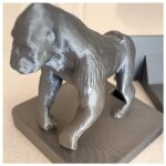 Gorilla Headphone Holder Stand Lazy Figure Desk Decor Phone Accessory Creative Gift Protect Headphones