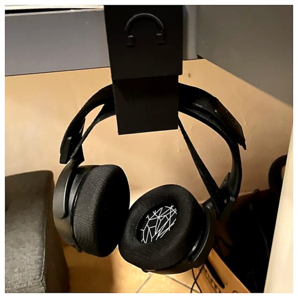 Desktop Headphone Stand Organizer Phone Holder Bracket Accessory Earbuds Shelf Desk Organizer Phone Stand Mobile Holder Lazy Person Essential Desktop