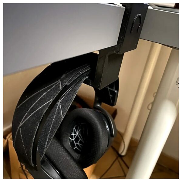 Desktop Headphone Stand Organizer Phone Holder Bracket Accessory Earbuds Shelf Desk Organizer Phone Stand Mobile Holder Lazy Person Essential Desktop