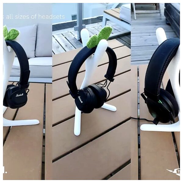 Headphone Stand Holder One Fits All Phone Stand Earphone Holder Mobile Phone Accessory Phone Storage Compatible All Phones