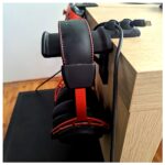 Headphone Holder Cable Organizer Desktop Stand Mobile Computer Support Earphone Accessory Protection Bracket Phone Stand Cover