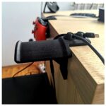 Headphone Holder Cable Organizer Desktop Stand Mobile Computer Support Earphone Accessory Protection Bracket Phone Stand Cover