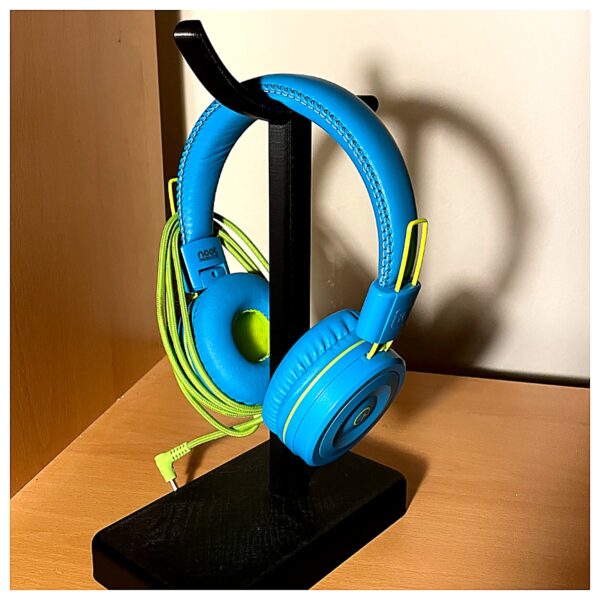 Minimalist Earbud Holder Storage Rack Phone Stand Ear Protection Desk Organizer Accessory Parts