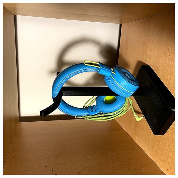 Minimalist Earbud Holder Storage Rack Phone Stand Ear Protection Desk Organizer Accessory Parts