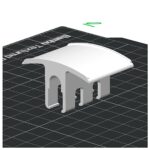 Earbud Clip Holder 10mm Square Tube Earphone Stand Mobile Phone Holder Ear Clip Accessory Phone Case Support