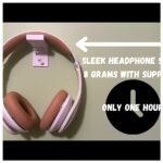 Headphone Wall Mount Holder Phone Stand Bracket Desktop Mobile Phone Holder Earbud Support Accessory Shelf Support