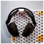 Headphone Holder Phone Headset Mount Desktop Stand Earphone Holder Compatible with All Headphones Office Study Use