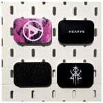 Headphone Mount Holder Skadis Wall Desk Support Earbud Holder Accessory Phone Stand Mobile Holder Bracket Phone Parts
