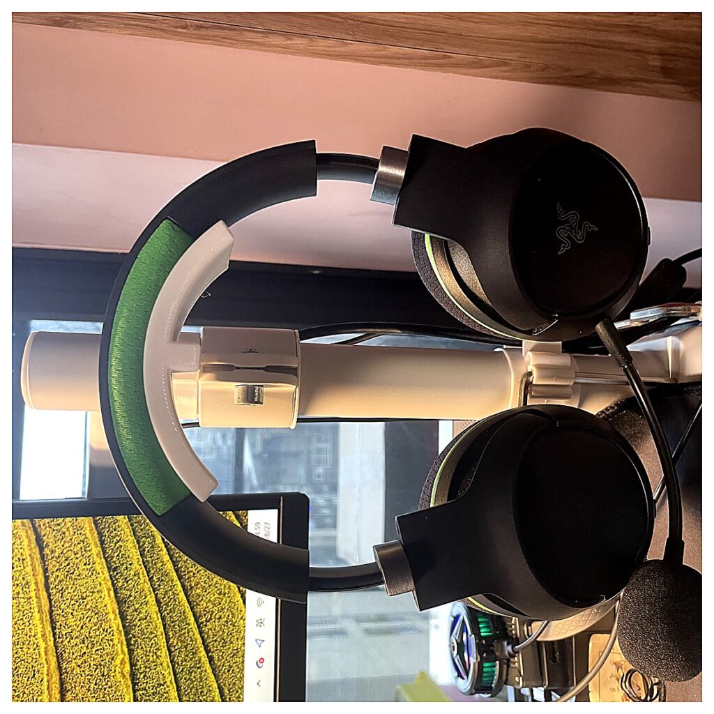 35 Inch Monitor Stand Headphone Holder Display Stand Computer Stand Desktop Mount Audio Monitor Stand Headphone Accessory PC Parts