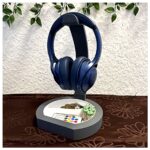 Headphone Stand Holder Earbud Organizer Phone Accessory Cable Management Bracket Clip Case Protection